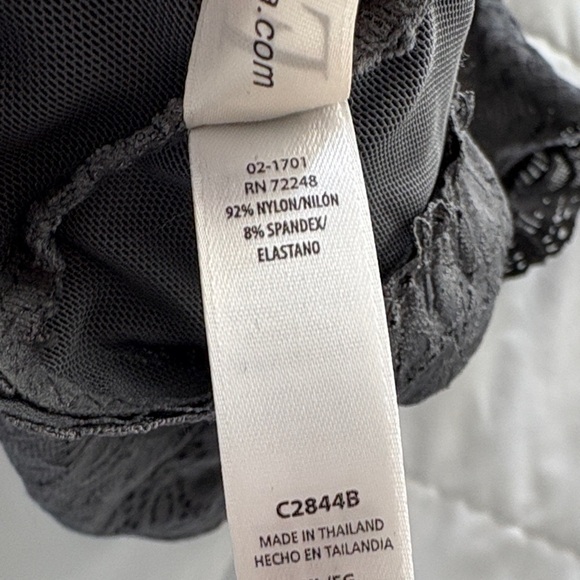 Bundle of Felina Lingerie XL Bralette Set - Black and Gray - Picture 5 of 13